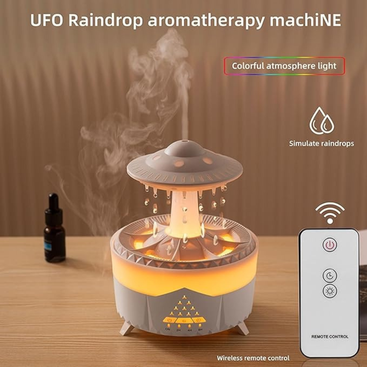 Humidificador en Forma de Hongo: La Mejor Elección para Tu Hogar Los humidificadores en forma de hongo se han convertido en una tendencia popular para aquellos que buscan una combinación de funcionalidad y diseño en un solo dispositivo. En Onlineshoppingcenterg, sabemos que elegir el humidificador adecuado puede ser un desafío, por eso te presentamos todo lo que necesitas saber sobre el humidificador en forma de hongo.  Beneficios de un Humidificador en Forma de Hongo Mejora la calidad del aire: Aumentar la humedad en tu hogar ayuda a mantener tu piel hidratada, alivia la sequedad en la garganta y reduce la probabilidad de enfermedades respiratorias.  Diseño atractivo: El diseño en forma de hongo es perfecto para aquellos que buscan una opción estética. Es ideal para dormitorios, oficinas y salas de estar.  Relajación y sueño: Algunos modelos de humidificadores hongo #lluvia replican el sonido suave de la lluvia, creando un ambiente relajante para dormir.  ¿Por Qué Elegir un Humidificador Hongo que Replica la Lluvia? El hongo que replica la lluvia es una de las características más destacadas de este humidificador. Además de humidificar el ambiente, estos dispositivos emiten un sonido suave que imita el caer de la lluvia, proporcionando un efecto calmante que ayuda a conciliar el sueño.  ¿Cómo funciona el humidificador Hongo de Lluvia? El humidificador hongo de lluvia para dormir funciona emitiendo vapor frío mientras reproduce un sonido de lluvia. Este doble efecto no solo mejora la calidad del aire sino que también crea un ambiente perfecto para descansar, especialmente en noches cálidas o secas.